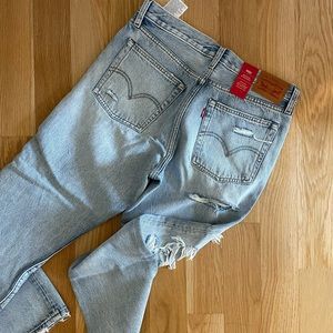Levi’s wedgie straight high rise jeans 30